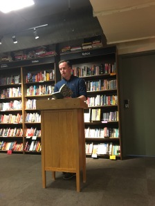 Dave reading at Boswell Book Co.