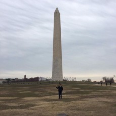 Hello! from the Washington Monument.